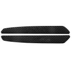 2 in 1 Auto Kohlenstofffaser Welcome Pedal Decorative Aufkleber für Alfa Romeo Giulia 2017-2019, links und rechts universell