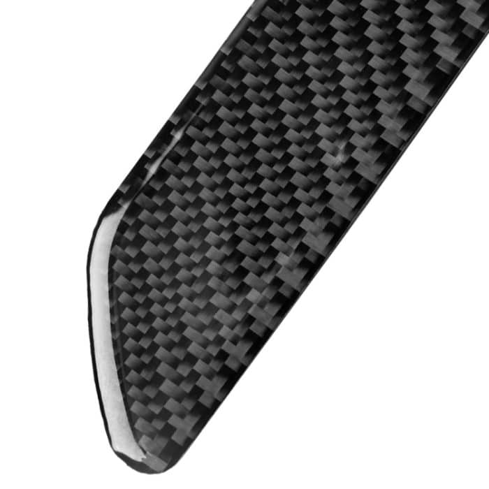 2 in 1 Auto Kohlenstofffaser Welcome Pedal Decorative Aufkleber für Alfa Romeo Giulia 2017-2019, links und rechts universell – Bild 3