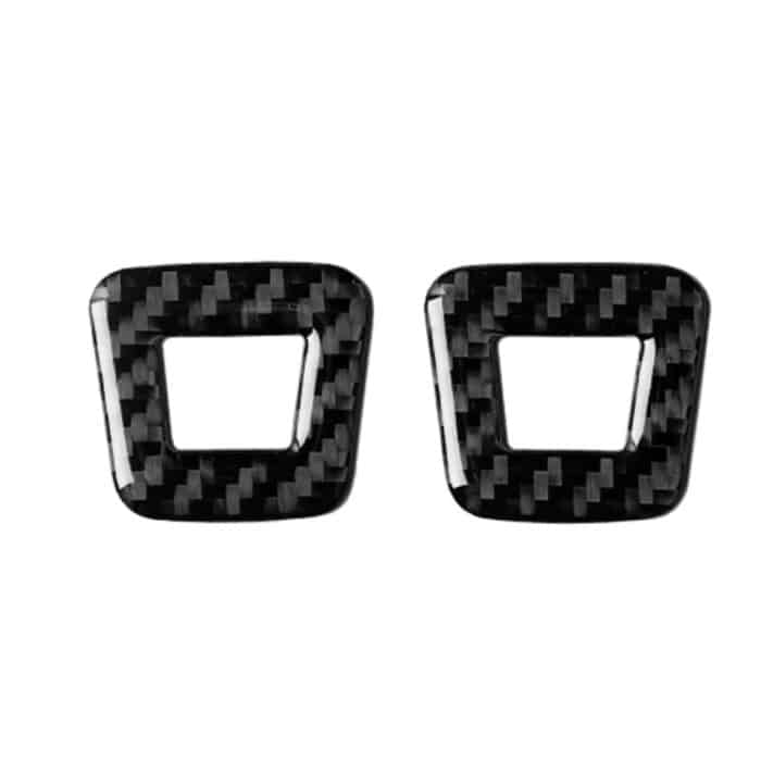 CRP8629.jpg 2 in 1 auto kohlenstofffaser mikrofon dekorativer aufkleber für alfa romeo giulia 2017-2019, links und rechts universell – Bild 1