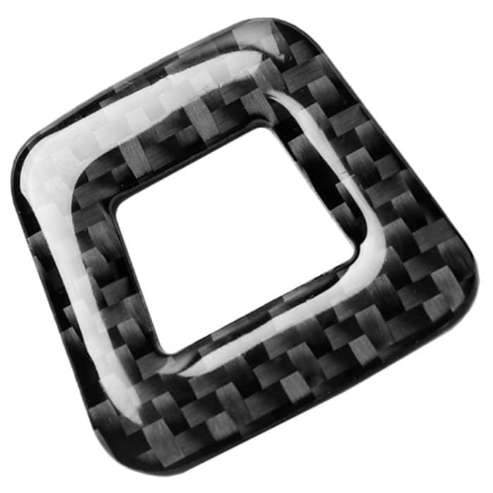 2 in 1 auto kohlenstofffaser mikrofon dekorativer aufkleber für alfa romeo giulia 2017-2019, links und rechts universell – Bild 3