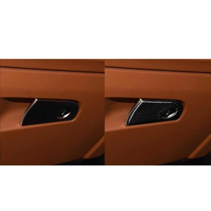 Kohlenstofffaser-Passagiersitz-Speicher-dekorativer Aufkleber für Alfa Romeo Giulia 2017-2019, rechts fahren – Bild 6