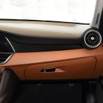 Car Carbon Fiber Dashboard Dekorative Aufkleber für Alfa Romeo Giulia 2017-2019, Linke Fahrt – Bild 5
