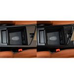 2 in 1 Auto Kohlenstofffaser Armlehnenkasten Dekorative Aufkleber für Alfa Romeo Giulia 2017-2019, Rechtsfahrt – Bild 6