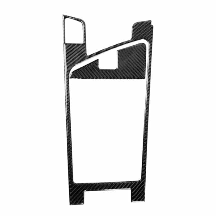 CRP8638.jpg 2 in 1 Auto Kohlenstofffaser Armlehnenkasten dekorative Aufkleber für Alfa Romeo Giulia 2017-2019, linke Fahrt – Bild 1