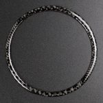 Auto Kohlenstofffaserlenkradkreis dekorativer Aufkleber für Mazda 3 Axela / Atenza / CX-4 / CX-5 2017-2018, links und rechts Antrieb universell – Bild 3