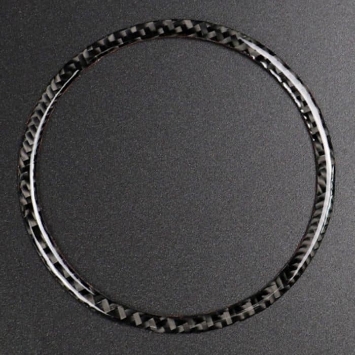 Auto Kohlenstofffaserlenkradkreis dekorativer Aufkleber für Mazda 3 Axela / Atenza / CX-4 / CX-5 2017-2018, links und rechts Antrieb universell – Bild 3