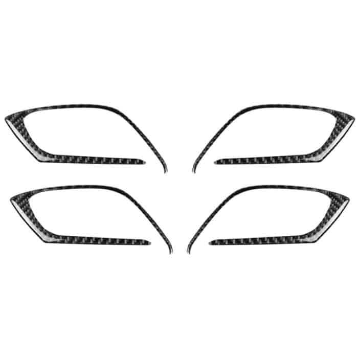 Auto Carbon Faser Innentürgriff Dekorative Aufkleber für Mazda CX-5 2017-2018, links und rechts Antrieb universell – Bild 1