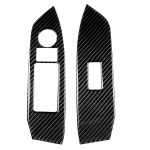 Auto Kohlefaserfenster Buttons Panel dekorativer Aufkleber für Mazda CX-5 2017-2018, Rechtsfahrt – Bild 3