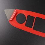 Auto Kohlefaserfenster Buttons Panel dekorativer Aufkleber für Mazda CX-5 2017-2018, Rechtsfahrt – Bild 4