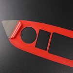 Auto Carbon Fiber Fenstertasten Panel Dekorative Aufkleber für Mazda CX-5 2017-2018, linke Fahrt – Bild 4