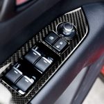 Auto Carbon Fiber Fenstertasten Panel Dekorative Aufkleber für Mazda CX-5 2017-2018, linke Fahrt – Bild 5