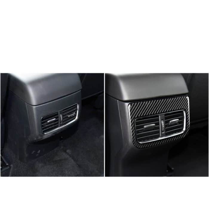 Auto Kohlenstofffaser Heckluftauslass Dekorativer Aufkleber für Mazda CX-5 2017-2018, links und rechts universell – Bild 6