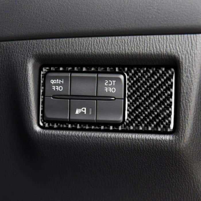 Auto Kohlefaserscheinwerfer Panel Dekorativer Aufkleber für Mazda CX-5 2017-2018, Rechtsfahrt – Bild 5