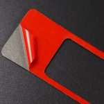 Auto Kohlefaserscheinwerfer Panel Dekorativer Aufkleber für Mazda CX-5 2017-2018, linke Fahrt – Bild 4