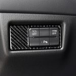 Auto Kohlefaserscheinwerfer Panel Dekorativer Aufkleber für Mazda CX-5 2017-2018, linke Fahrt – Bild 5