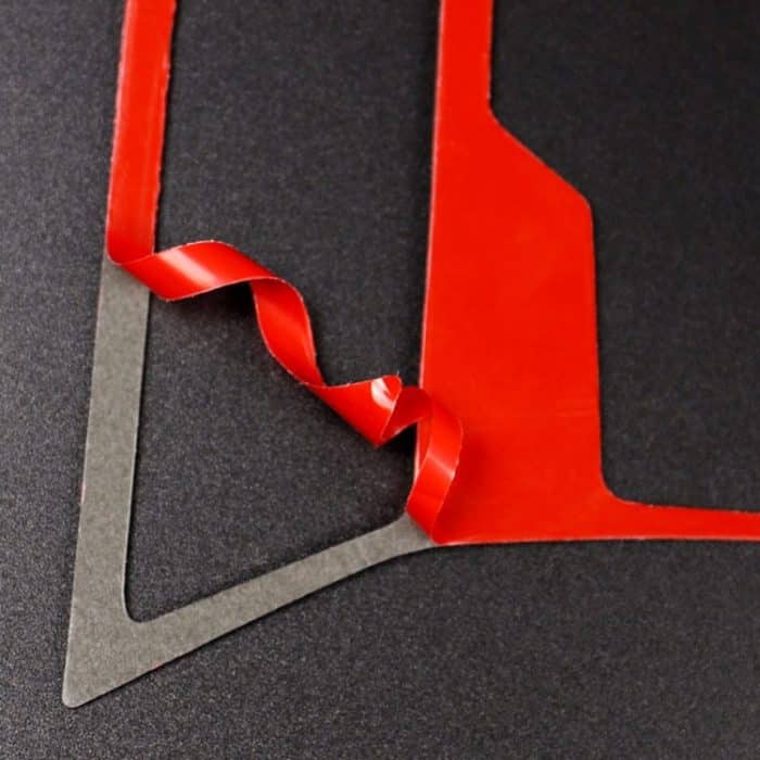 Auto Carbon Fiber Electronic Handbrake Panel Dekorativer Aufkleber für Mazda CX-5 2017-2018, linke Fahrt – Bild 4