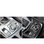 Auto Carbon Fiber Electronic Handbrake Panel Dekorativer Aufkleber für Mazda CX-5 2017-2018, linke Fahrt – Bild 6