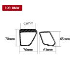 Auto Kohlenstofffaserinstrument Air Outlet Dekorative Aufkleber für BMW 3er G20 / G28 / 325LI / 330D / 335 2019-2020, Rechtsfahrt – Bild 2