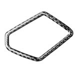 Auto Kohlenstofffaserinstrument Air Outlet Dekorative Aufkleber für BMW 3er G20 / G28 / 325LI / 330D / 335 2019-2020, Rechtsfahrt – Bild 3