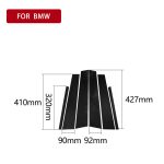 Auto Kohlefaser B Säule dekorative Aufkleber für BMW 3er G20 / G28 / 325LI / 330D / 335 2019-2020, linke und rechte Antrieb universell – Bild 2