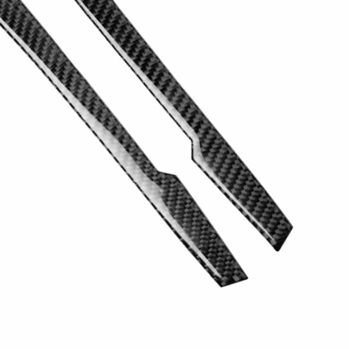 Auto Kohlenstofffaser Licht Augenbraue Dekorative Aufkleber für BMW 3er G20 / G28 / 325LI / 330D / 335 2019-2020, linke und rechte Antrieb universell – Bild 3