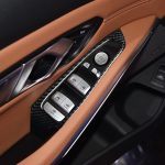 4 in 1 Auto Kohlenstofffaserfenster Glashaube Dekorative Aufkleber für BMW 3 Series G20 / G28 / 325LI / 330D / 335 2019-2020, linke und rechte Antrieb universell – Bild 5