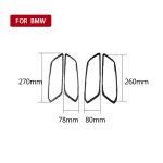 4 in 1 Autokohle-Kohlenstofffaser-Türgriff dekorativer Aufkleber für BMW 3-Serie G20 / G28 / 325LI / 330D / 335 2019-2020, linke und rechter Antrieb universell – Bild 2