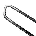 Kohlenstofffaser-CD-Button-Rahmen dekorativer Aufkleber für BMW 3-Serie G20 / G28 / 325LI / 330D / 335 2019-2020, linke und rechte Antrieb universell – Bild 3