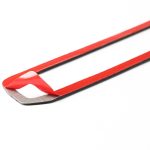 Kohlenstofffaser-CD-Button-Rahmen dekorativer Aufkleber für BMW 3-Serie G20 / G28 / 325LI / 330D / 335 2019-2020, linke und rechte Antrieb universell – Bild 4