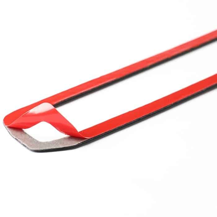 Kohlenstofffaser-CD-Button-Rahmen dekorativer Aufkleber für BMW 3-Serie G20 / G28 / 325LI / 330D / 335 2019-2020, linke und rechte Antrieb universell – Bild 4