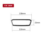 Auto Kohlenstofffaserscheinwerfer-Anpassungsrahmen dekorativer Aufkleber für BMW 3-Serie G20 / G28 / 325LI / 330D / 335 2019-2020, linke und rechte Antrieb universell – Bild 2