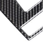 Auto Carbon Fiber Solid Color Leselampe Dekorativer Aufkleber für Mercedes-Benz C Clase W204 2007-2013 / E Clase W212 2010-2012, Links- und Rechtsantrieb Universal – Bild 3