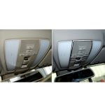 Auto Carbon Fiber Solid Color Leselampe Dekorativer Aufkleber für Mercedes-Benz C Clase W204 2007-2013 / E Clase W212 2010-2012, Links- und Rechtsantrieb Universal – Bild 5