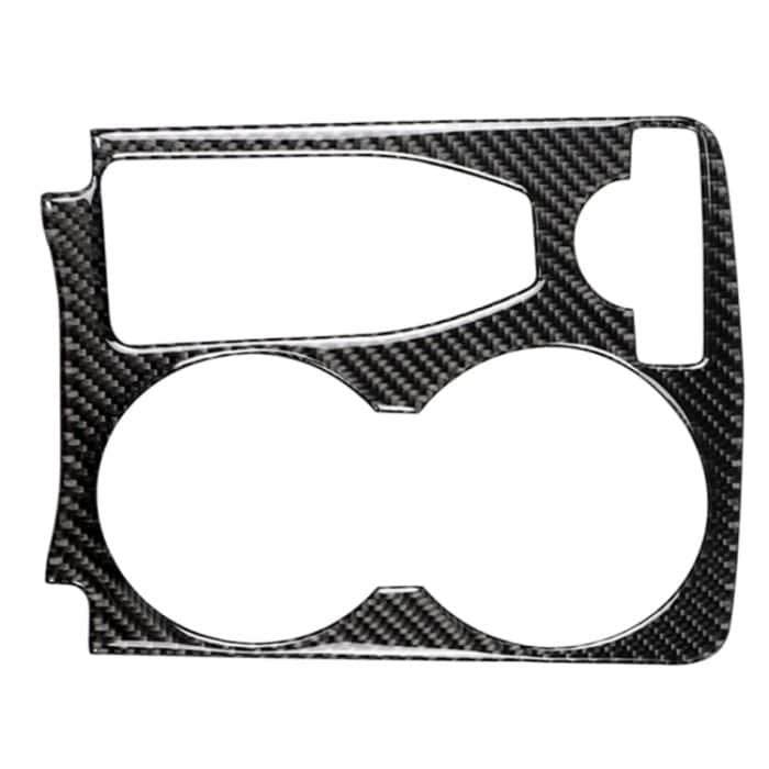Auto Carbon Faser Einfarbiger Handlauf Wasserbecherhalter Dekorativer Aufkleber für Mercedes-Benz GLK 2008-2015, Linkslenker – Bild 3