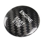 Auto Carbon Fiber Solid Color Ein-Klick-Startknopf Dekorativer Aufkleber für Mercedes-Benz Links- und Rechtsantrieb Universal – Bild 3