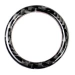 Auto Carbon Fiber Solid Color Ein-Klick-Startring Dekorativer Aufkleber für Mercedes-Benz Links- und Rechtsantrieb Universal