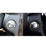 Auto Kohlefaser Deutsche Farbe Ein-Klick-Startring Dekorativer Aufkleber für Mercedes-Benz Links- und Rechtsantrieb Universal – Bild 5