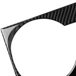 Auto Kohlefaser Deutsche Farbe Wasserbecherhalter Panel B Dekorativer Aufkleber für Mercedes-Benz GLE 2015-2017 / GLS 2016-2018 / ML 2012-2015 / GL 2013-2015, Links- und Rechtsantrieb Universal – Bild 3