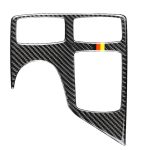 Auto Kohlefaser Deutsche Farbe Zentrale Armlehnenbox Multimedia Panel Ein dekorativer Aufkleber für Mercedes-Benz GLE 2015-2018 / GLS 2016-2018 / M Klasse 2012-2015, Linkslenker