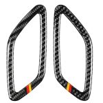 Auto Carbon Fiber German Color Dashboard Luftauslass Dekorativer Aufkleber für Mercedes-Benz A Klasse 2013-2018 / CLA 2014-2018 / GLA 2015-2018, Links- und Rechtsantrieb Universal