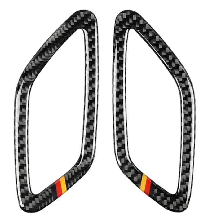 CRP8716.jpg Auto Carbon Fiber German Color Dashboard Luftauslass Dekorativer Aufkleber für Mercedes-Benz A Klasse 2013-2018 / CLA 2014-2018 / GLA 2015-2018, Links- und Rechtsantrieb Universal – Bild 1