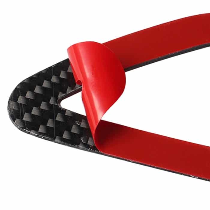 Auto Carbon Fiber German Color Dashboard Luftauslass Dekorativer Aufkleber für Mercedes-Benz A Klasse 2013-2018 / CLA 2014-2018 / GLA 2015-2018, Links- und Rechtsantrieb Universal – Bild 4