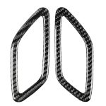 Auto Carbon Fiber Solid Color Dashboard Luftauslass Dekorativer Aufkleber für Mercedes-Benz A Klasse 2013-2018 / CLA 2014-2018 / GLA 2015-2018, Links- und Rechtsantrieb Universal