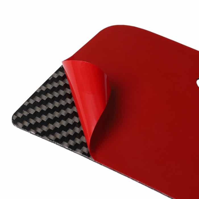 Auto Kohlefaser Deutsche Farbe Zentrales Bedienfeld Dekorativer Aufkleber für Mercedes-Benz A Klasse 2013-2018 / CLA 2013-2017 / GLA 2013-2017, Links- und Rechtsantrieb Universal – Bild 4