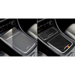 Auto Kohlefaser Deutsche Farbe Zentrales Bedienfeld Dekorativer Aufkleber für Mercedes-Benz A Klasse 2013-2018 / CLA 2013-2017 / GLA 2013-2017, Links- und Rechtsantrieb Universal – Bild 5