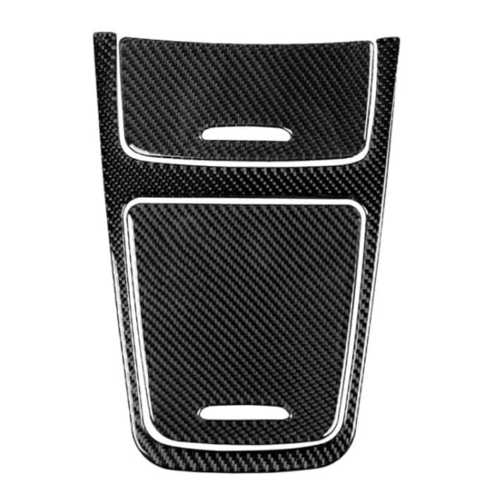 Auto Carbon Fiber Solid Color Zentrales Bedienfeld Dekorativer Aufkleber für Mercedes-Benz A Klasse 2013-2018 / CLA 2013-2017 / GLA 2013-2017, Links- und Rechtsantrieb Universal – Bild 1
