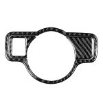 Auto Carbon Fiber Solid Color Scheinwerferschalter Ein dekorativer Aufkleber für Mercedes-Benz A 2013-2018 / B Klasse 2013-2018 / C Klasse 2007-2013, Linkslenker