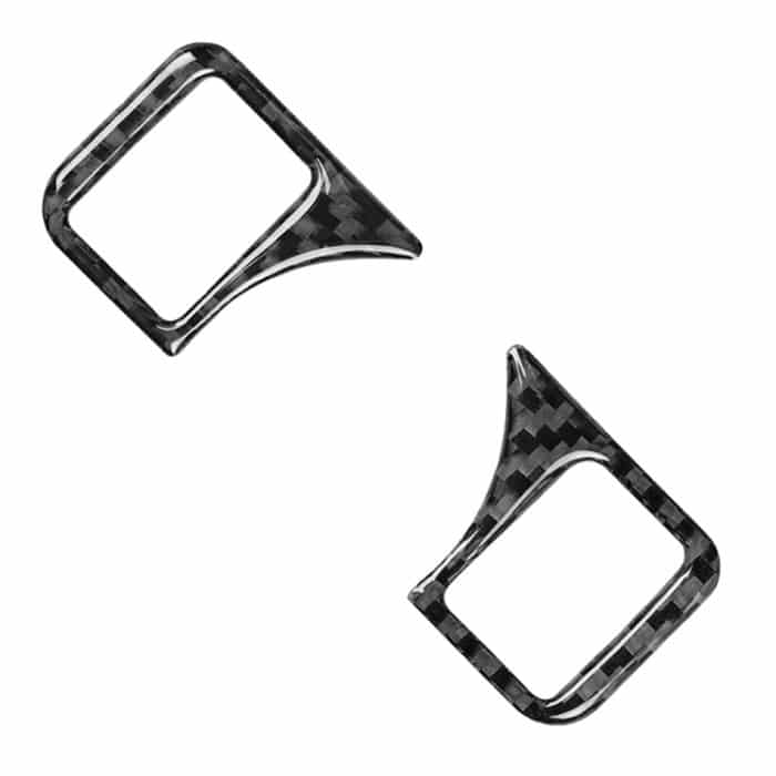 Auto Kohlefaser Deutscher Farbscheinwerferschalter D Dekorativer Aufkleber für Mercedes-Benz A 2013-2018 / B Klasse 2013-2018 / C Klasse 2007-2013, Links- und Rechtsantrieb Universal – Bild 3