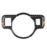 Auto Kohlefaser Deutscher Farbscheinwerferschalter C Dekorativer Aufkleber für Mercedes-Benz A 2013-2018 / B Klasse 2013-2018 / C Klasse 2007-2013, Linkslenker