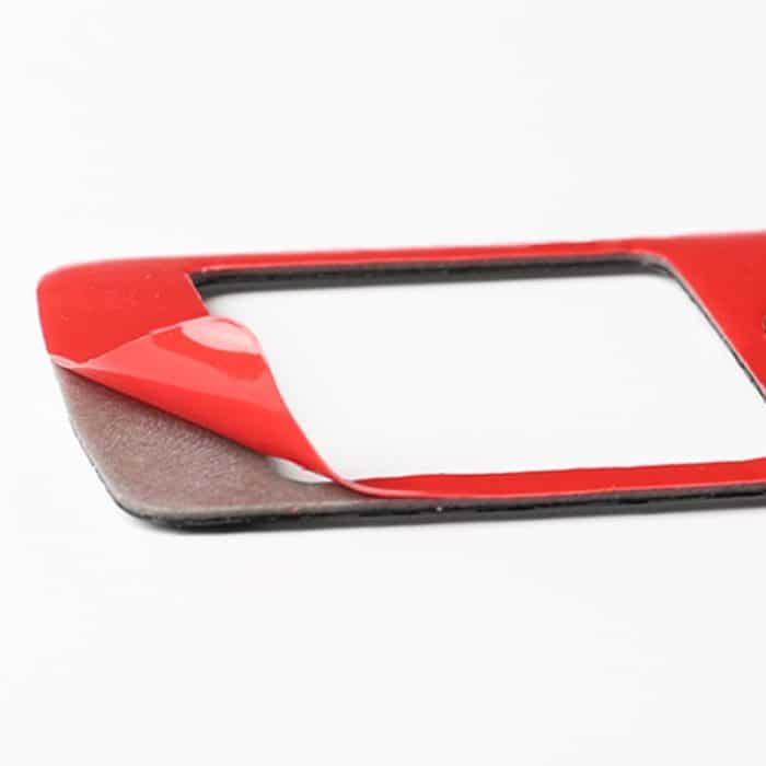 Auto Carbon Fiber German Color Window Lift Panel Dekorativer Aufkleber für Mercedes-Benz C Klasse 2010-2013 / E Klasse 2009-2015, Links- und Rechtsantrieb Universal – Bild 4